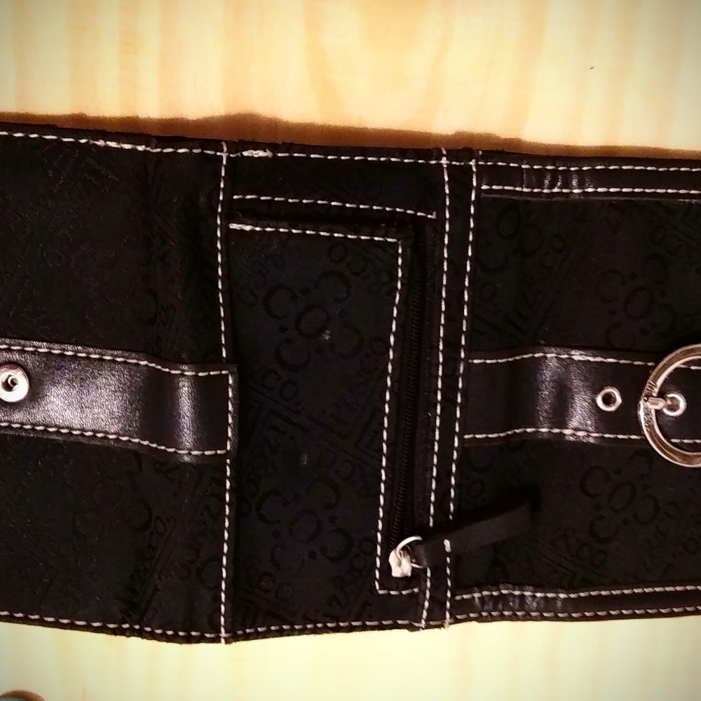 Liz & Co. Black/Silver Trifold